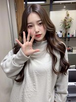 サニー 渋谷(SUNNY)&nbsp;顔周りレイヤー、ハイライト、ミルクティーベージュ