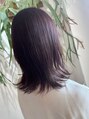 リラックスアンドスタイリング リアン(RELAX&STYLING Lien) 白髪染Xバイオレットカラーで艶感たっぷりのオシャレカラーに!
