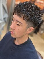 銀座マツナガ 浅草店&nbsp;メンズナチュラルビジネス/パーマ/ニュアンス/ショート短髪