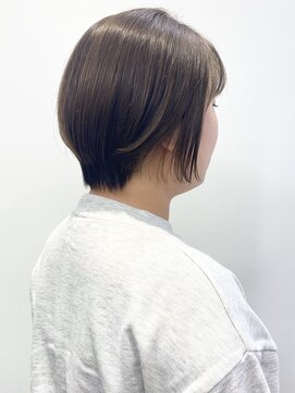 モリオフロムロンドン 松戸店(Morio from London) 【松戸　石山】大人かわいい前下がり丸みショートボブ