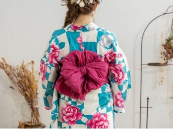 ミザリー(MISERY)の写真/大切な日の着付けはMISERYにお任せ☆思い出に残る大切な日を華やかに彩るお手伝いをさせて頂きます＊