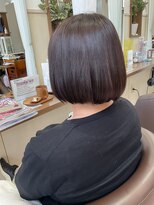 コアフィールフィス(COIFFURE fils)&nbsp;【見附　今町】髪質改善　M3D ミセス艶髪　ボブ
