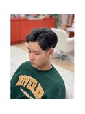 メンズに人気・ツーブロックマッシュ