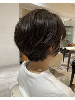 サロンドジョー(salon de joe) 【井上】マッシュショートパーマハンサムショートコンパクト