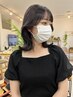 カット+ケアフルカラー【ダメージ軽減/質感UP】￥8500