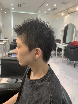 ランソ 成田店(RUNSO) 刈り上げなし！！スパイキーショート