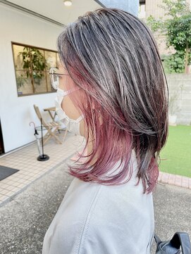 エスト 幕張本郷(est.) ☆くびレイヤーボブルフ細めハイライト小顔こなれミディ〔幕張〕