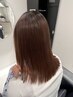 質感再整カラー+ヘッドスパ+髪質改善TR/11000【大宮/髪質改善/ヘッドスパ】