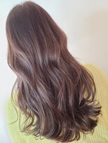 ジーナ 船橋(Zina)&nbsp;髪質改善＊ロングレイヤーグレーベージュ＊美髪【Zina船橋】