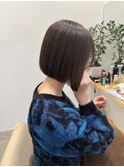 切りっぱなしボブ
