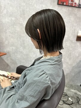 シールドヘアー 沖縄 新都心(C'LD Hair) くびれボブ/レイヤーボブ/小顔ボブ/ボブ/外ハネボブ