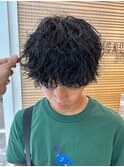 波巻きパーマ/シャドウパーマ