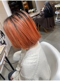 高発色◎鮮やかなオレンジ