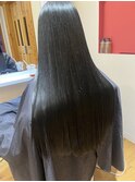 ブルーブラック×髪質改善トリートメント