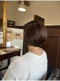【マッシュショートボブ】【大人可愛い】【30代40代】