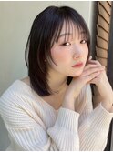 xカット/イメチェン/ホワイトブロンド/外ハネボブ/美髪/