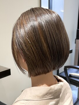 フリック 京都河原町店(FLICK) ★大人可愛い/ショートボブ/切りっぱなしボブ/前下がりボブ/京都