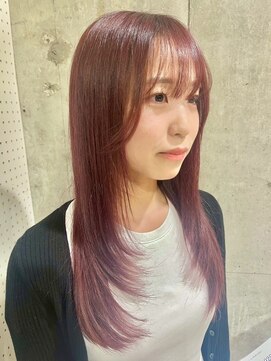 ヘアーアンドメイク ファット(Hair&Make PHAT) 20代30代40代レイヤーカット顔周りレイヤー大人可愛ロング