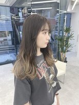 スウィープ 札幌大通(sweep) 大人可愛いベージュグラデーション/ケアブリーチ