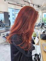 エイス 梅田 中津(Ace)&nbsp;レイヤーカット　ローズピンクカラー