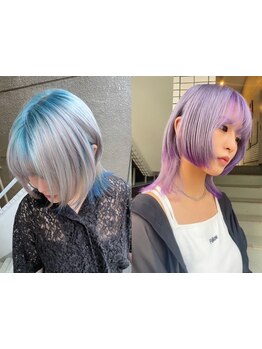 高発色ハイトーン～インナーカラーも☆ブリーチカラーに迷ったらまずはIENAにご相談♪【渋谷/明治神宮前】