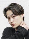 men's/メンズ/ダウンパーマ/黒染め/韓国/ブルーブラック/池袋