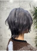 ショートウルフ／ウルフカット/ダブルカラー/インナーカラー