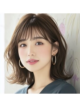モンド ヘアクリエーション 西田店(monde hair creation) 【monde】くびれボブ×インナーカラー×レイヤー×髪質改善