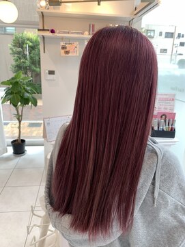 ルルバイアズール 草加店(LULU by azule) ダブルカラー，ピンクレッド，プラムピンク【草加】