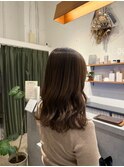 トレンドのブラウンカラー♪