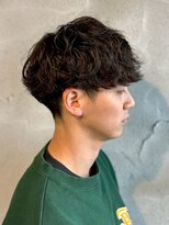 ニアウ 高崎店(Niau)&nbsp;MEN’S HAIR/シャドウパーマ/刈り上げセンターパート/群馬高崎