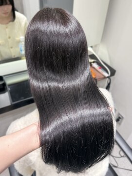 ソヨン 金山店(SOYON) ラベンダーグレージュ/透明感カラー/暗髪/アッシュカラー