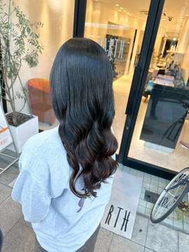 アース 岐阜店(HAIR&MAKE EARTH) ネイビーブラック