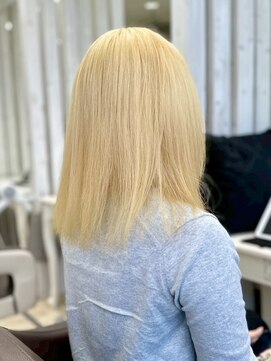 ガーデン 西川田店(garden) 宇都宮ケアブリーチダブルカラーハイトーンカラーインナーカラー