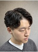 博多メンズフェザーパーマ