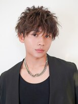 オーバーヘアー 姫路店(over hair)&nbsp;【overhair】マッシュカット×ツイストスパイラルパーマ×メンズ