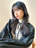 シンス 銀座(since) レイヤーカット/巻き髪パーマ/顔周りレイヤー/小顔似合わせ