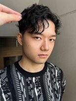 フェイス 石川町 (FACE)&nbsp;黒髪×パーマで清潔感アップ】