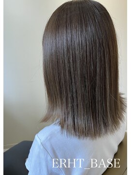 エルトベース(ERHT_BASE) 20代、30代、40代大人気☆寒色系カラー×透明感UP【札幌/大通】