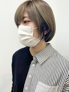 エイト 三軒茶屋店(EIGHT) EIGHT三軒茶屋 ブルーインナーカラー