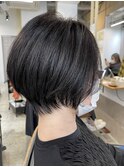 博多 暗めでも透けるアッシュグレー