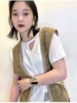 キーマン ヘアアンドアイ(KEYMAN hair&eye) 外ハネヘルシーミディ
