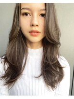 ベル 新宿(Belle) 韓国風ヘア　ロングレイヤー　顔まわりレイヤー デジタルパーマ