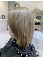 カラーズ(PRIVATE HAIR SALON COLOR'S) ミディアムストレート☆ラベンダーベージュ