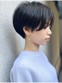 【morio池袋】綺麗でかっこいい黒髪ショート♪