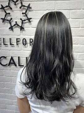 ヘア スパ ビューティー エールフォルム(HAIR SPA BEAUTY YELLFORME) 外国人風ハイライト×グレージュカラー