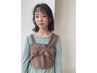 【カラーケア】カラー＋カット＋hoyuTr￥9300