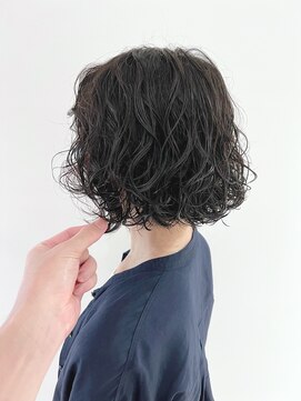サルファ ヘアデザイン 名古屋 丸の内(S.ALPHA HAIR DESIGN) 強めのボブパーマくるくるパーマスパイラルパーマショートパーマ