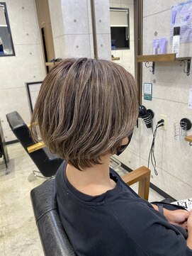 ヘアサロン ドットプラス 町田店(dot. plus) ハイライト×ショート