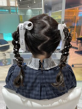 リガナッツ 池袋店(Riganuts) 四つ編みツイン